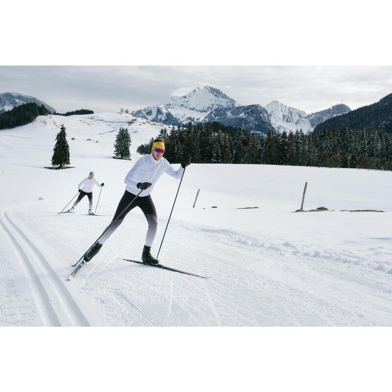 Langlaufski Skating Erwachsene - Hard-Camber Rottefella Xcelerator Pro 550 