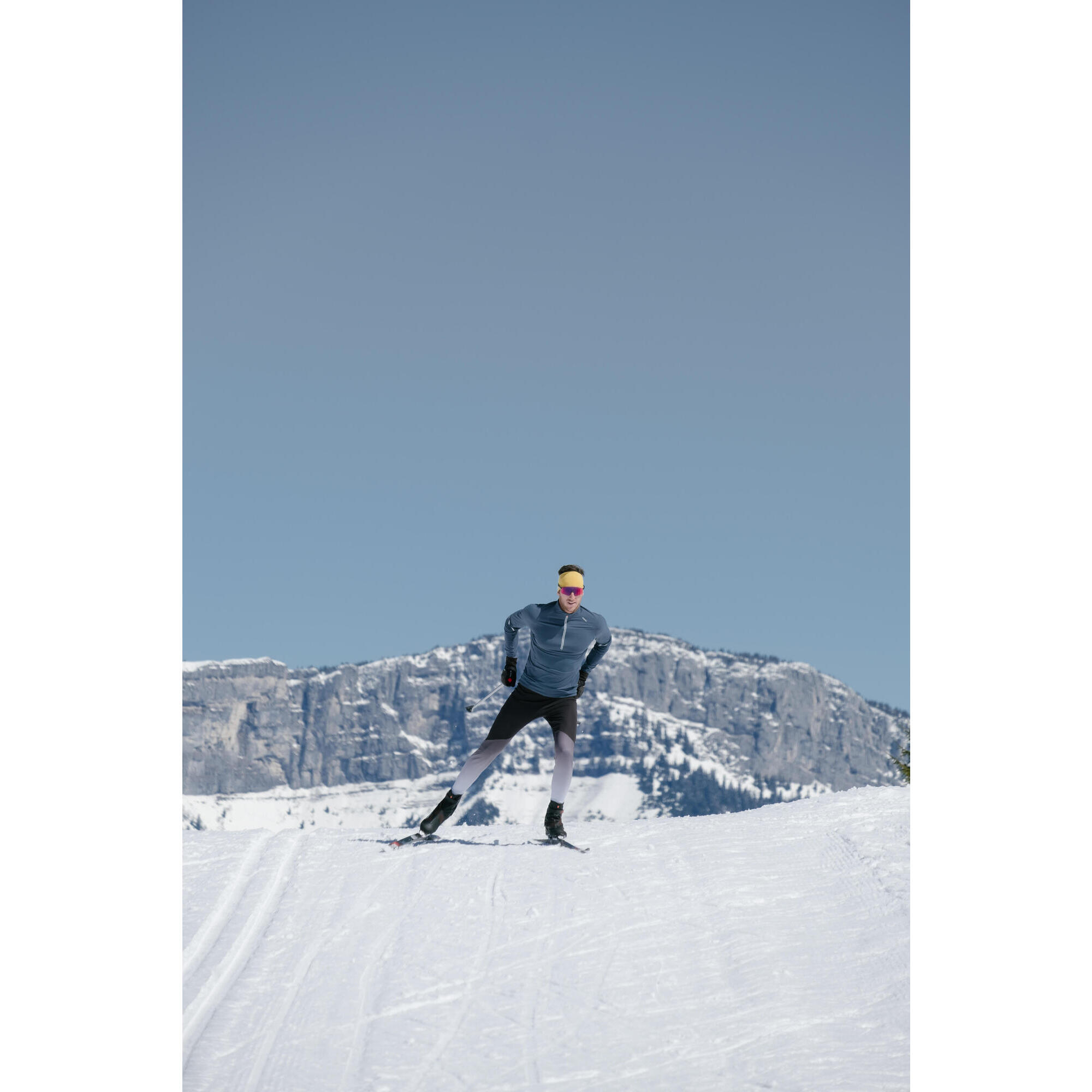 Collant de ski de fond noir XC S TIGHT 500 homme INOVIK Decathlon