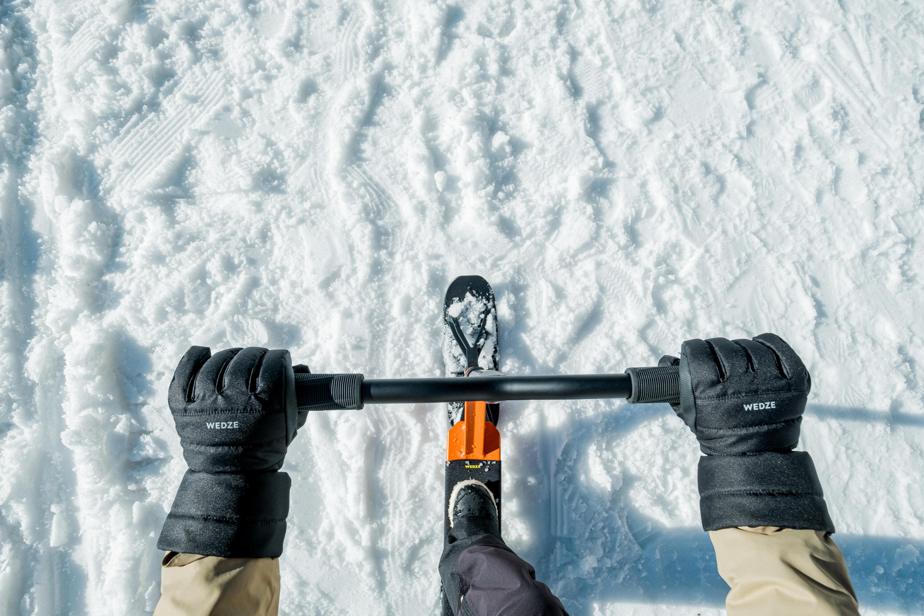 Kit for installing snow pads on a kids' scooter - SNOWPAD 3/10