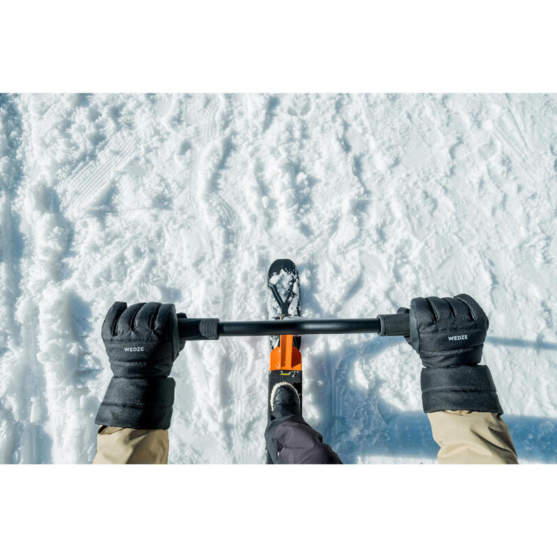 Kit di conversione monopattino in snowscoot SNOWPAD nero