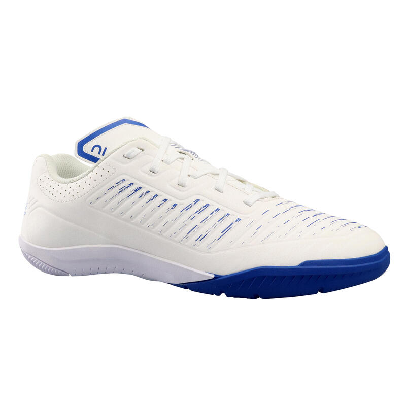 Sapatilhas de Futsal Adulto GINKA 500 Branco/Azul