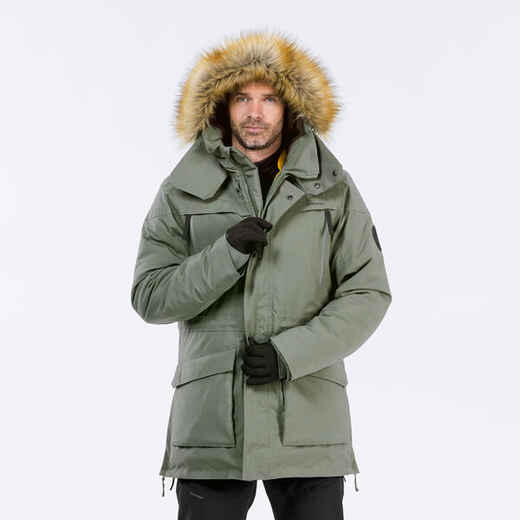 
      Winterjacke Parka Herren warm bis -20°C wasserdicht Winterwandern - SH900 khaki
  