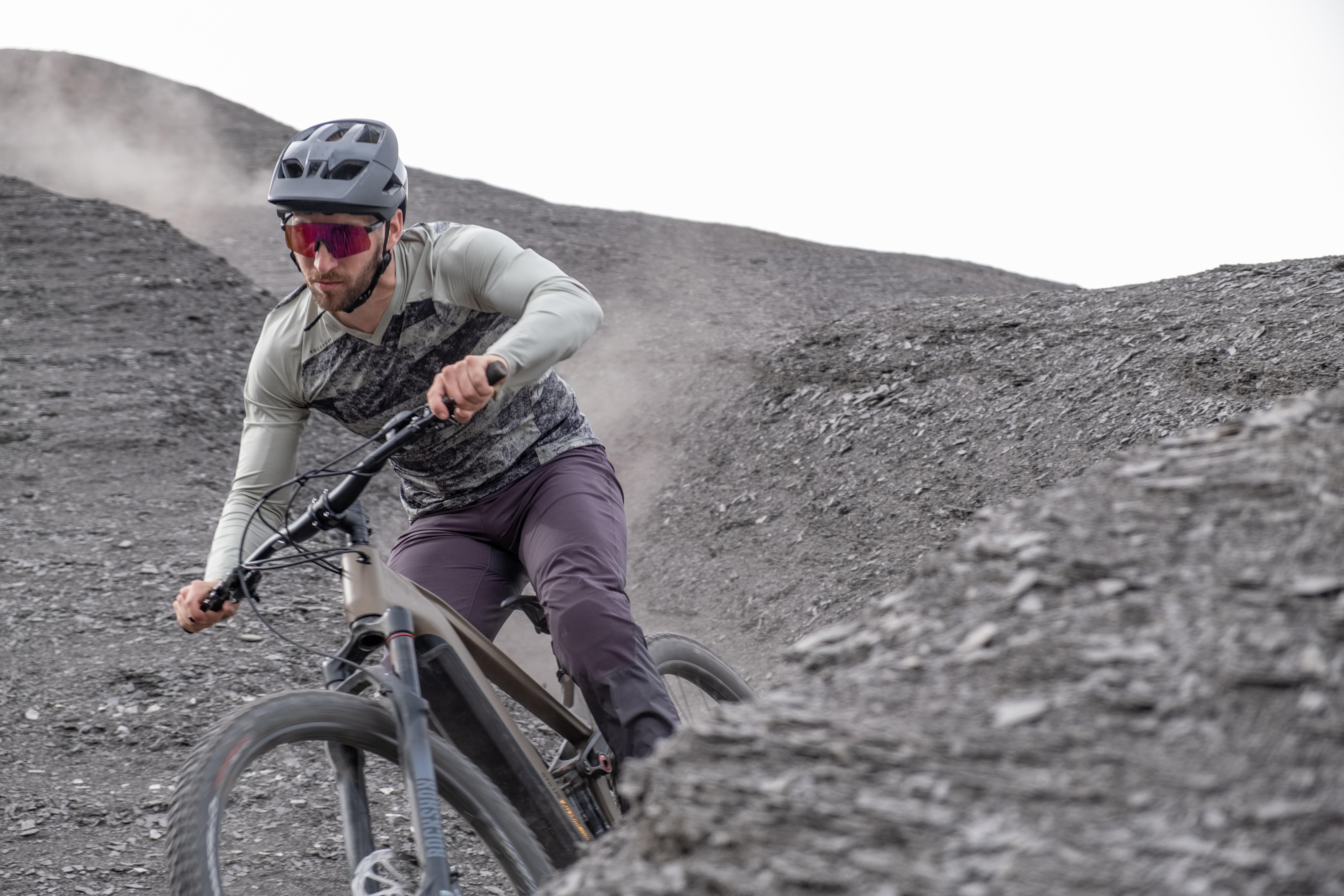 All Mountain Mountain Bike Bottoms Grey Decathlon