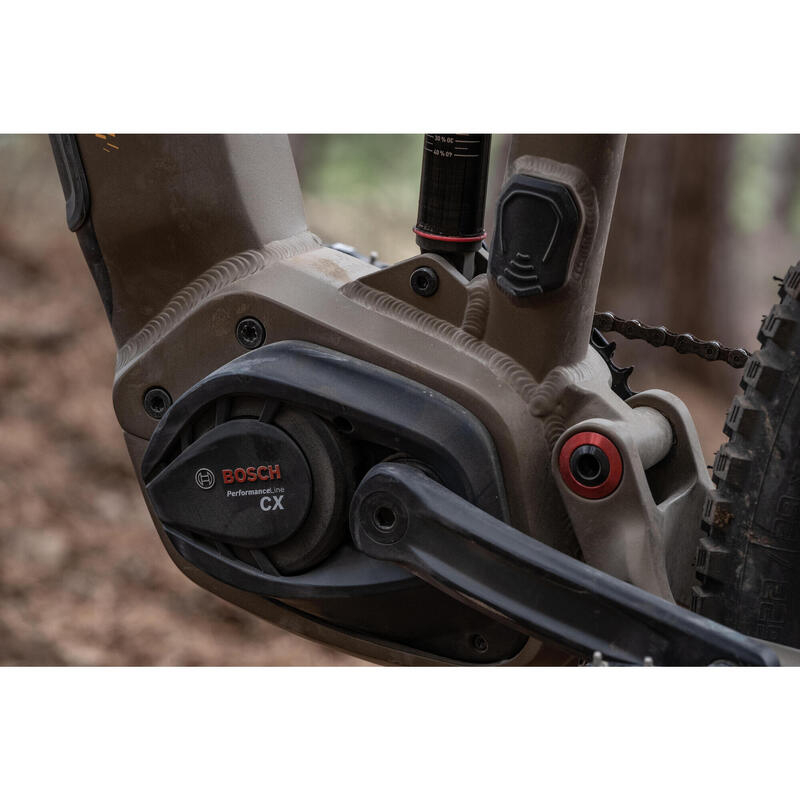 Vélo Vtt électrique tout suspendu 29" - STILUS E-ALL MOUNTAIN Ocre