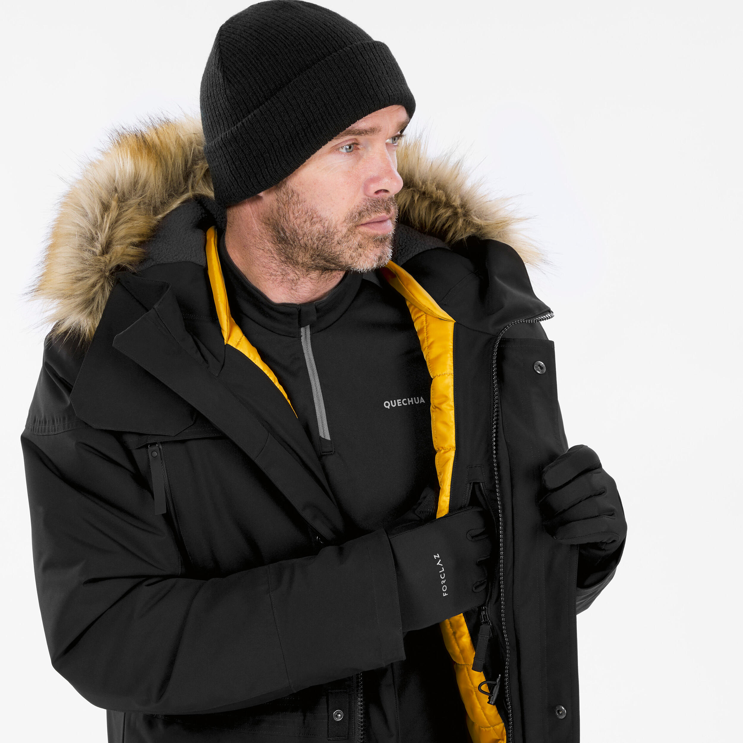 Parka quechua homme hot sale