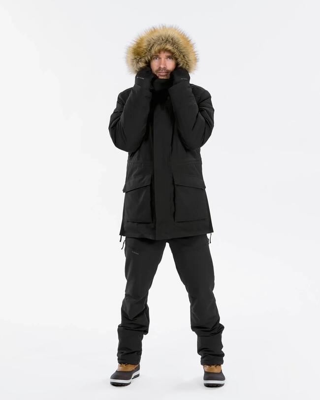 Parka d’hiver de randonnée imperméable homme SH900 -20°C