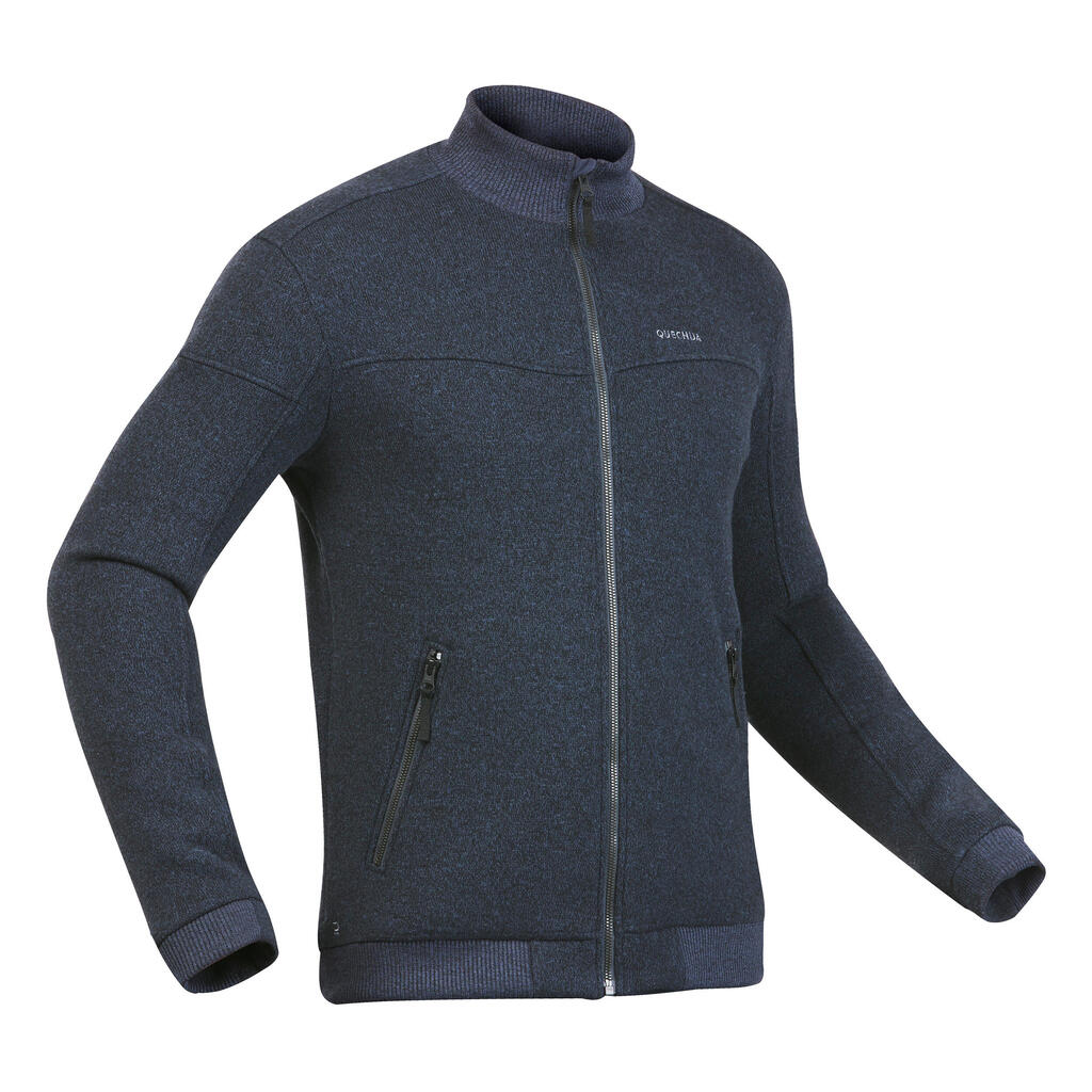 Chaqueta polar de senderismo para Hombre	Quechua SH100 azul oscuro