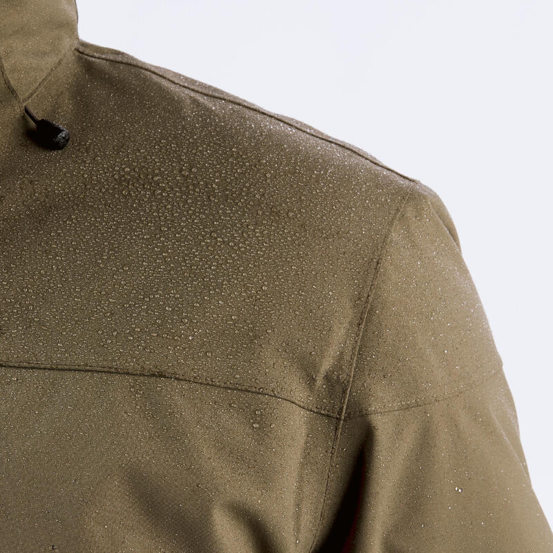 Parka de randonnée -10°C imperméable homme, NH500 marron