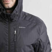 Men’s Waterproof Winter Hiking Jacket - SH100 X-WARM -10°C