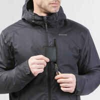 Men’s hiking waterproof winter jacket - SH500 -10°C