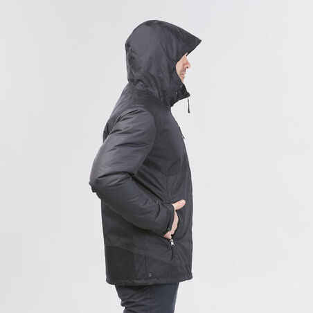 Men’s hiking waterproof winter jacket - SH500 -10°C