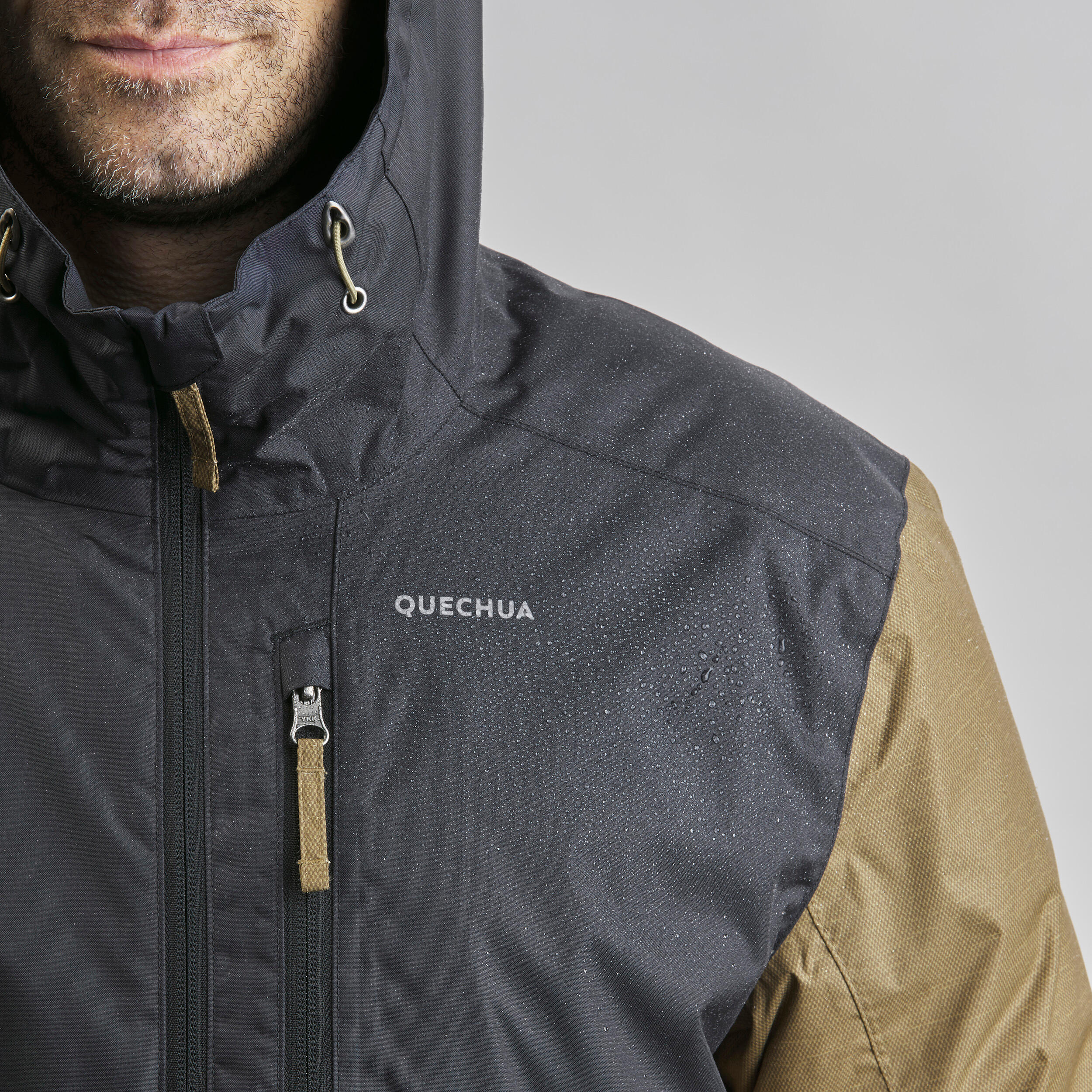 Men’s hiking waterproof winter jacket - SH500 -10°C 20/22
