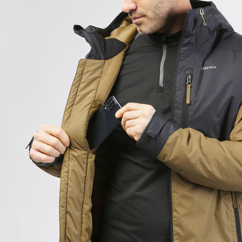 Veste hiver imperméable de randonnée - SH500 -10°C - homme