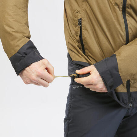 Куртка чоловіча SH100 X-Warm для зимового туризму -10°C водонепроникна