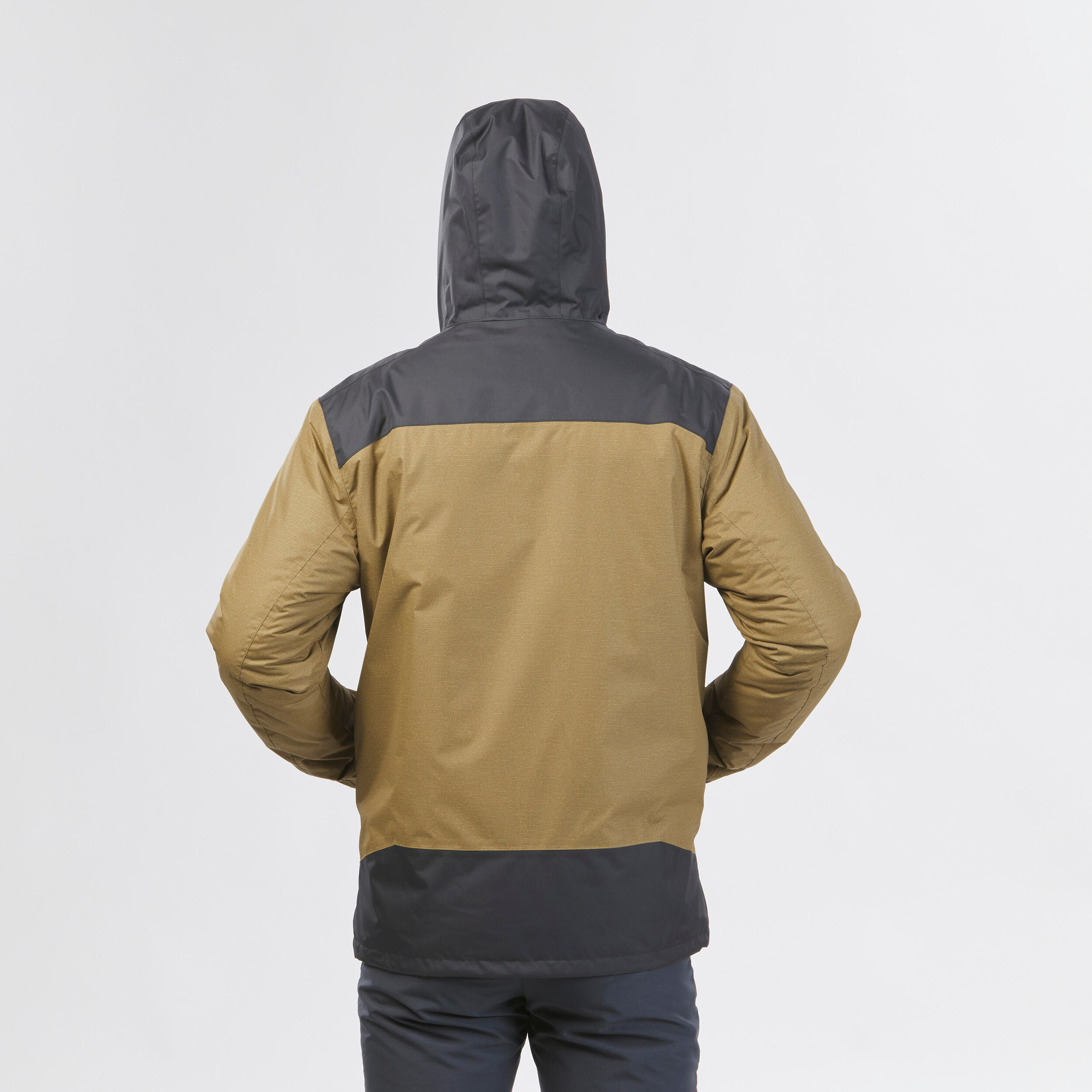 Men’s hiking waterproof winter jacket - SH500 -10°C 15/22