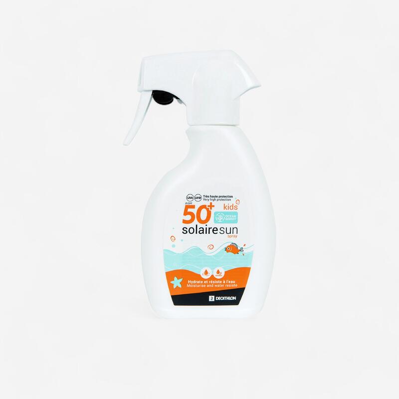 Protection solaire spray gâchette enfant IP50+ 250 mL