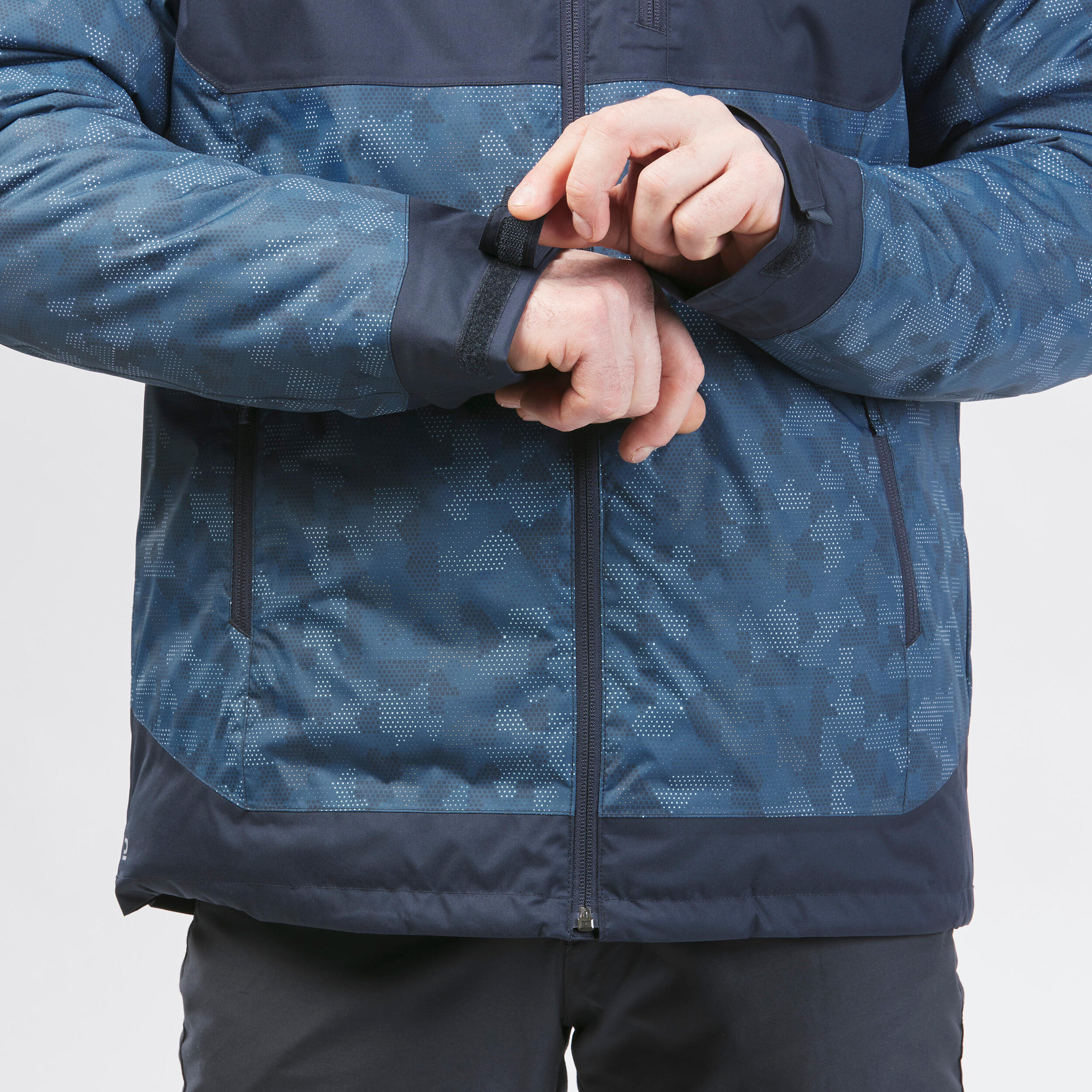 Men’s hiking waterproof winter jacket - SH500 -10°C 10/15
