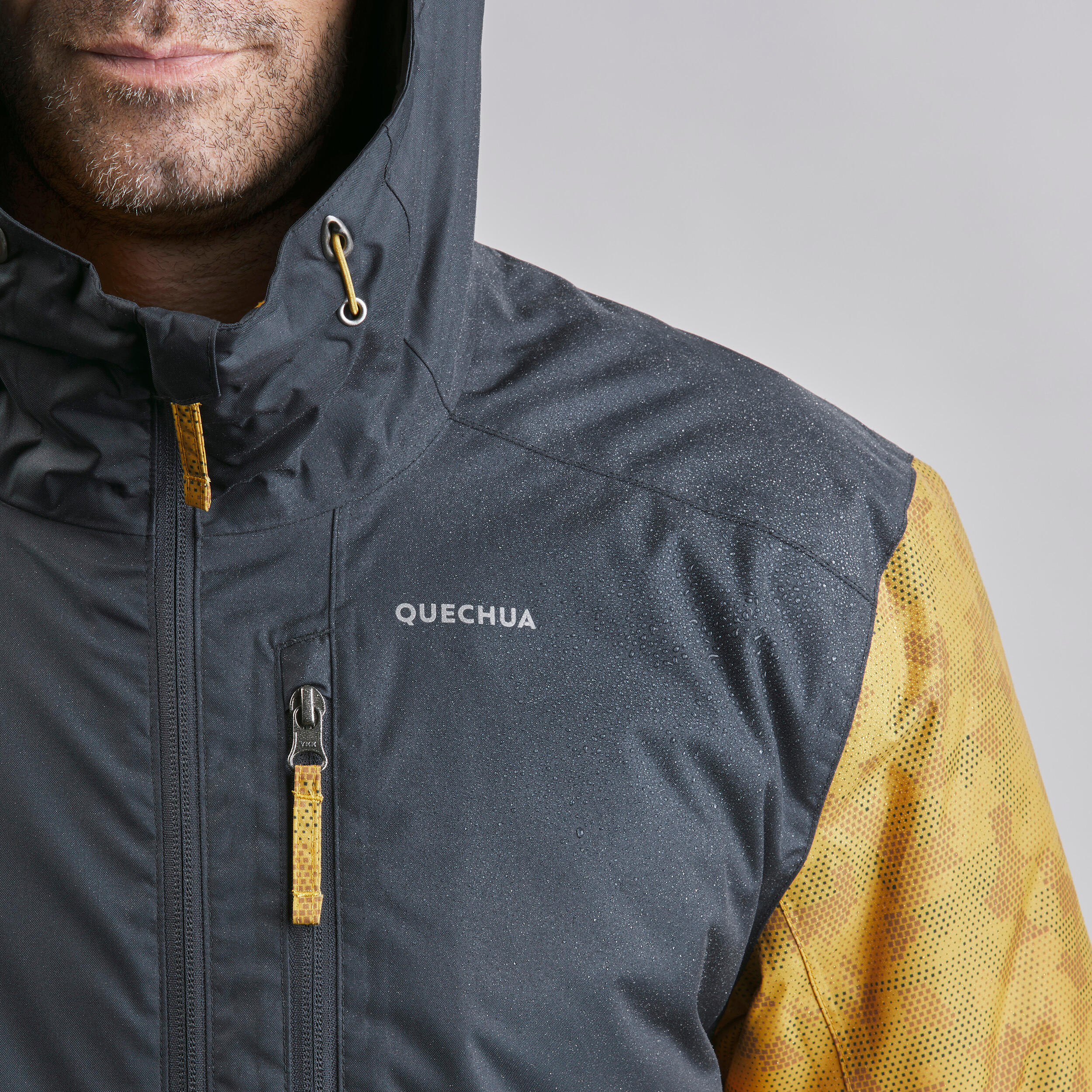 Men’s hiking waterproof winter jacket - SH500 -10°C 16/17