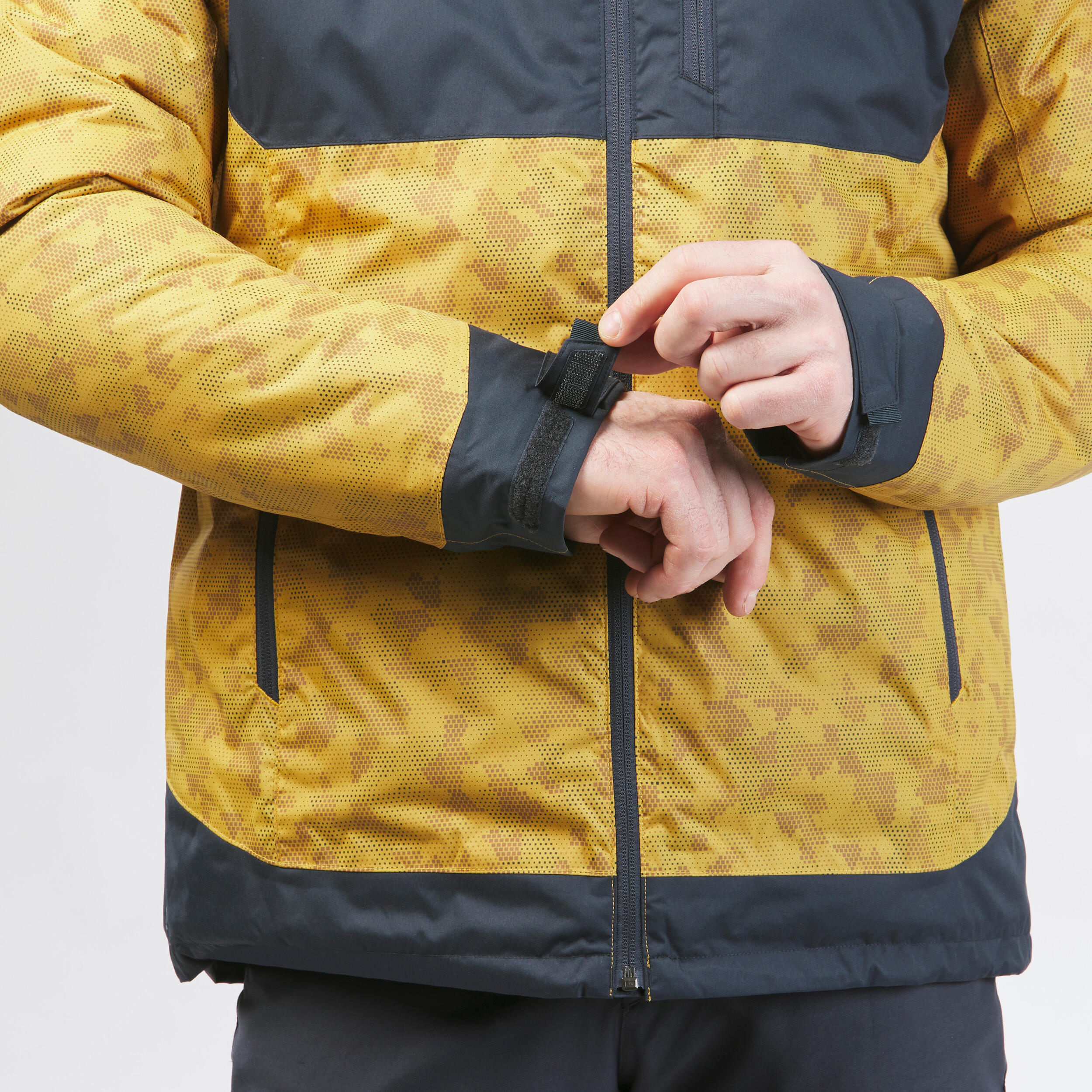 Men’s hiking waterproof winter jacket - SH500 -10°C 13/17