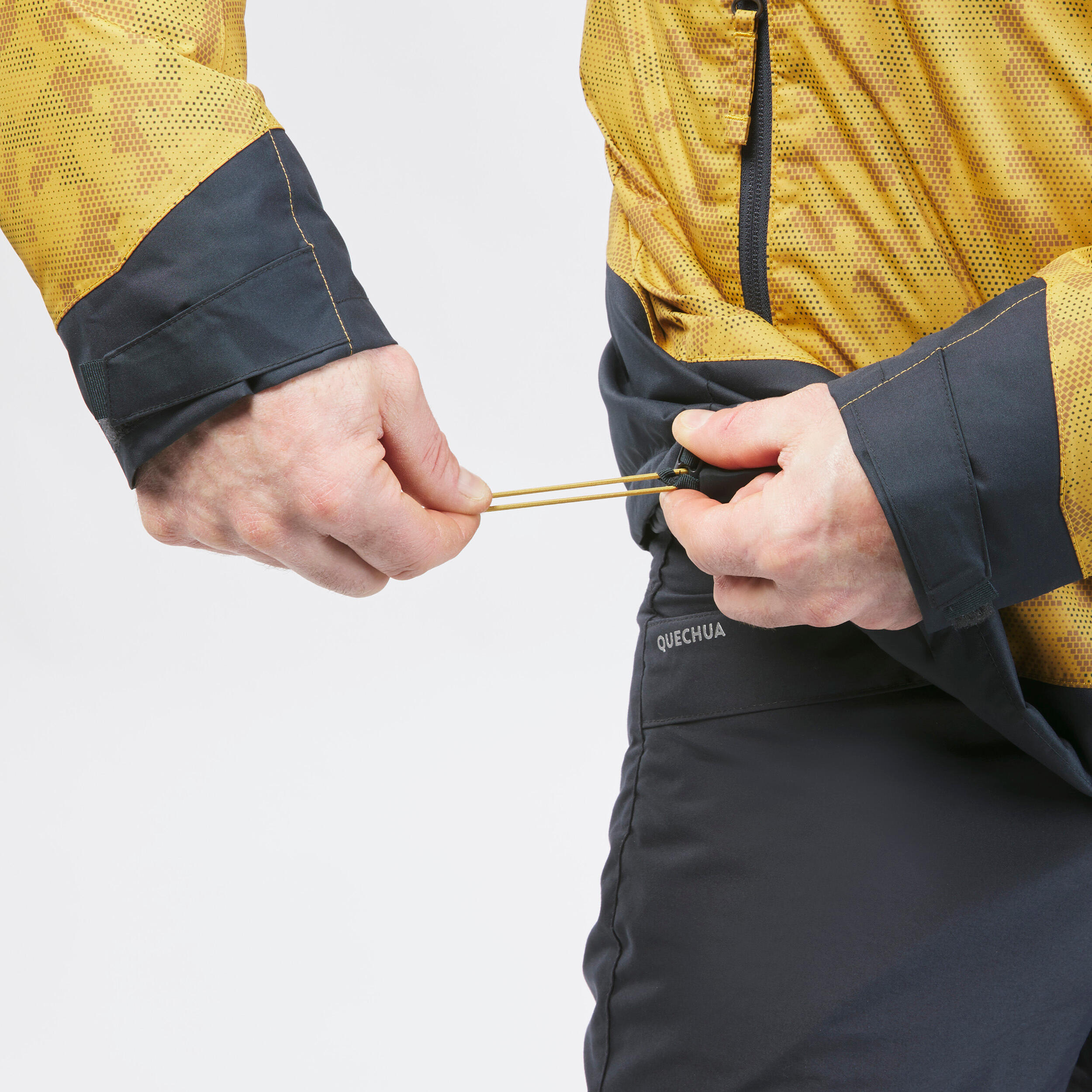 Men’s hiking waterproof winter jacket - SH500 -10°C 12/17