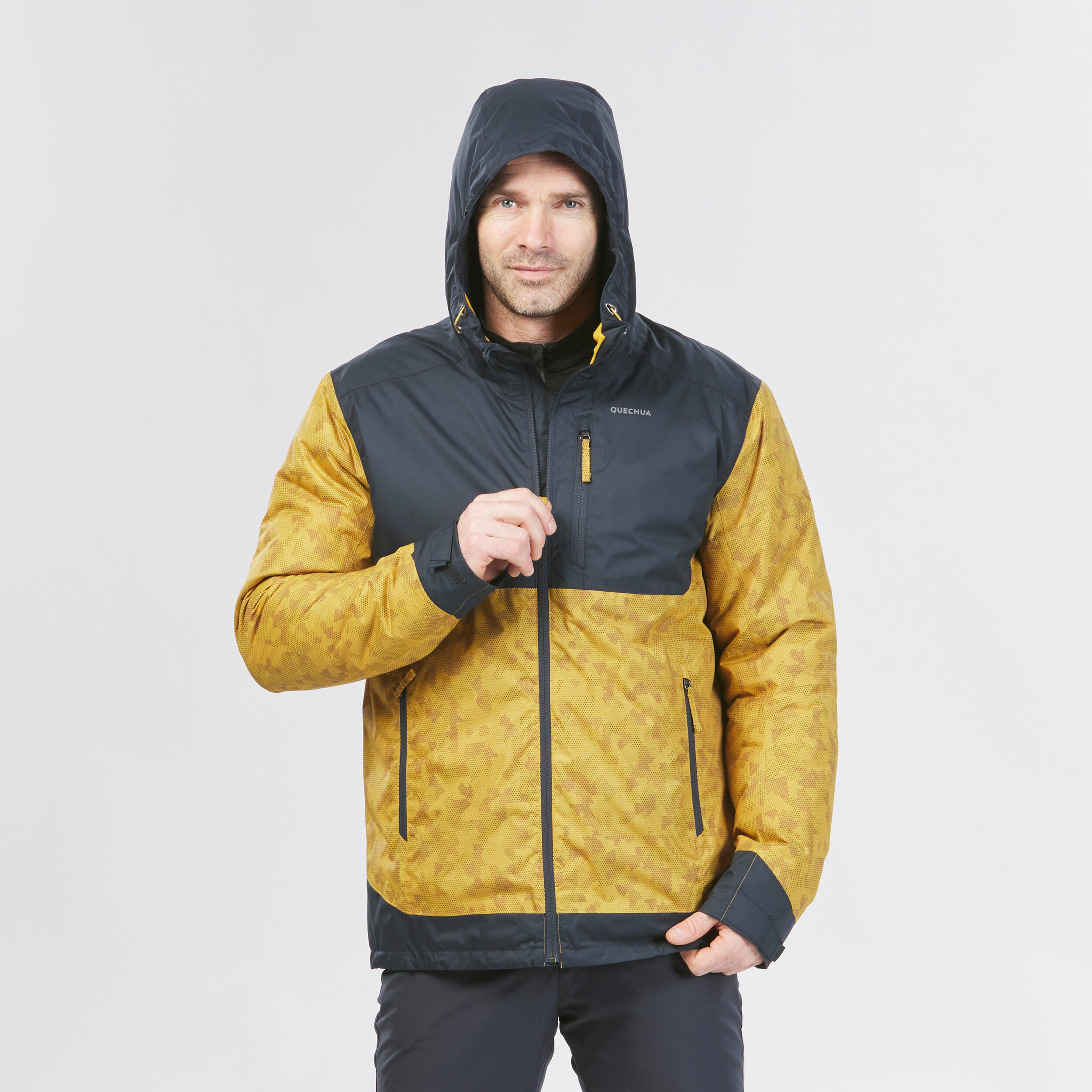 Men’s hiking waterproof winter jacket - SH500 -10°C 2/17