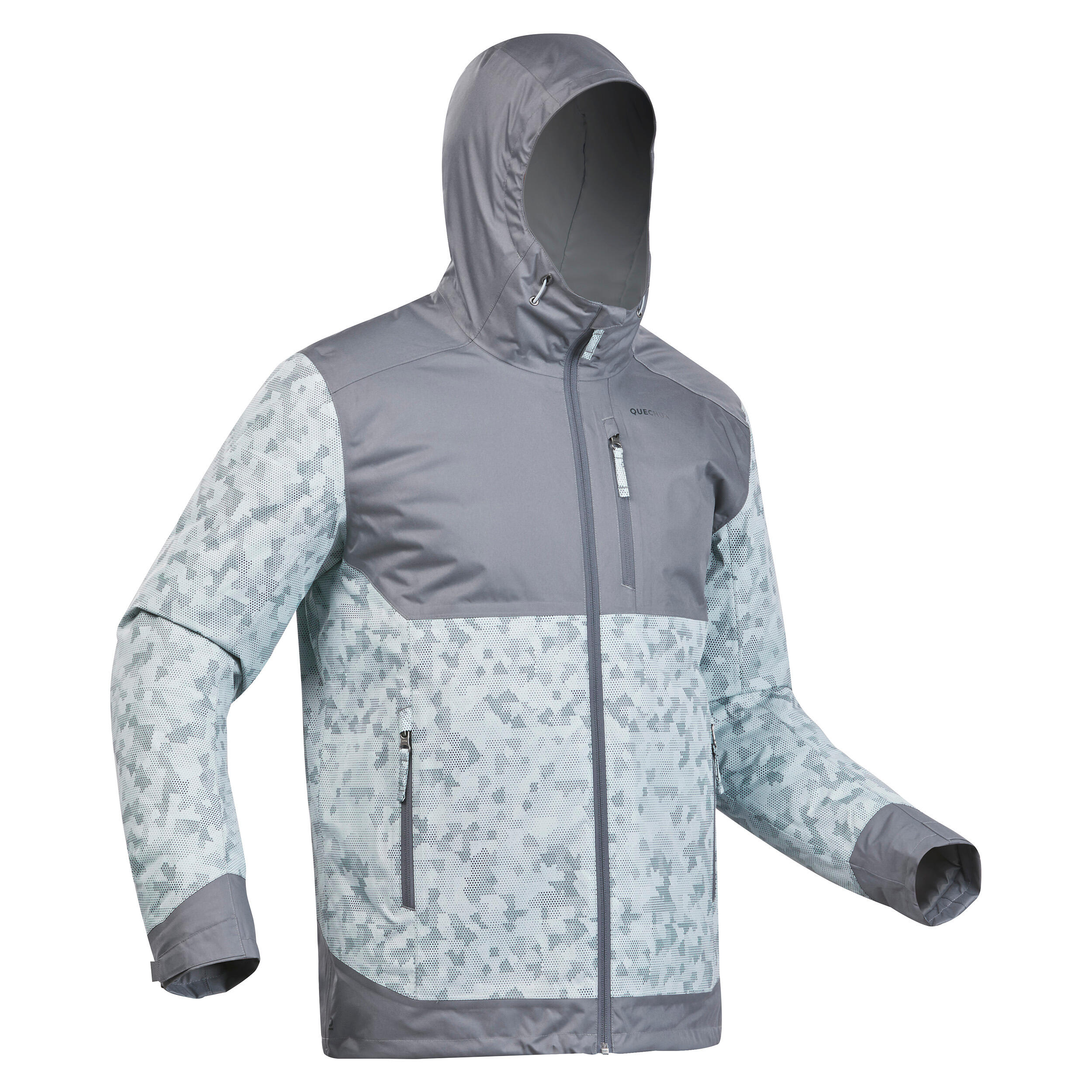 veste hiver imperméable de randonnée - sh100 x-warm -10°c - homme - quechua