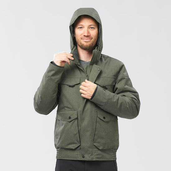 Chaqueta bomber de montaña y nieve impermeable Hombre Quechua NH500