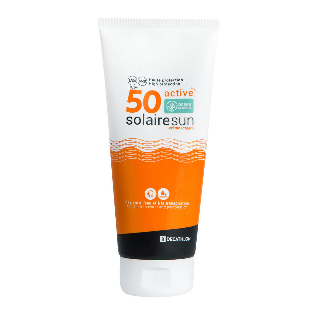 Apsaugos nuo saulės kremas „SPF 50 Active“, 200 ml