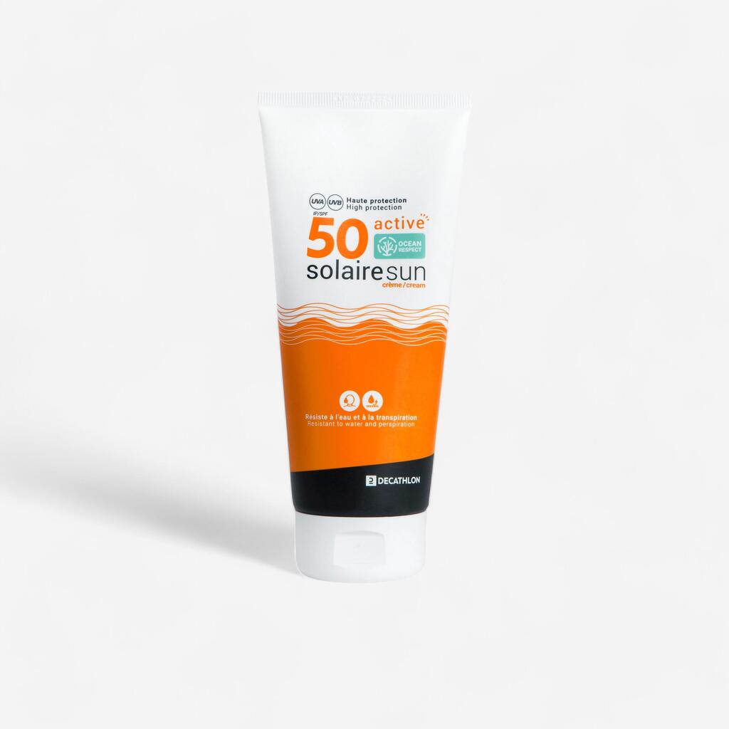 Saules aizsargkrēms spf 50 active, 200 ml 