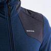 Толстовка флисовая теплая для походов мужская SH500 X-WARM.