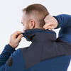 Толстовка флисовая теплая для походов мужская SH500 X-WARM.