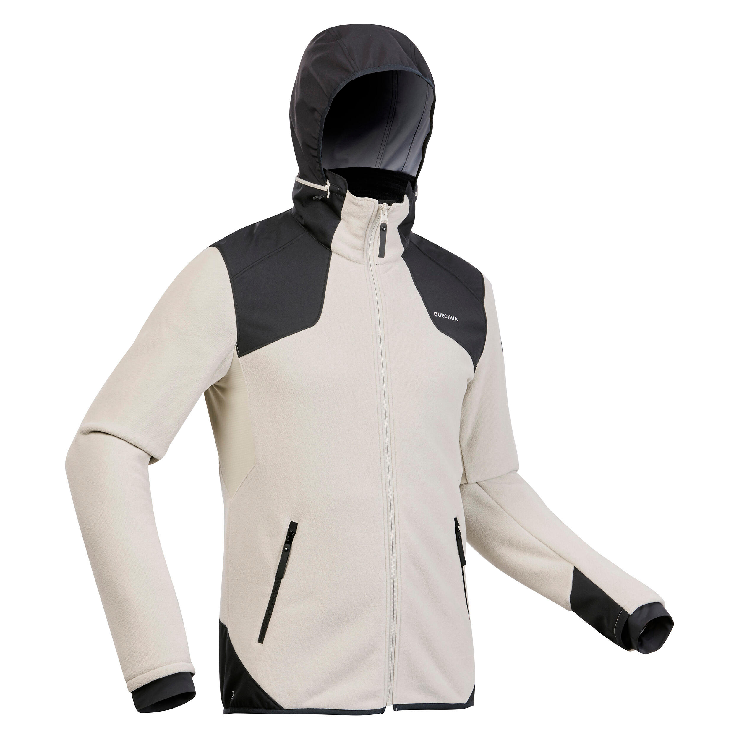Men's Hiking Warm Fleece Jacket SH500 X-Warm. 2/10