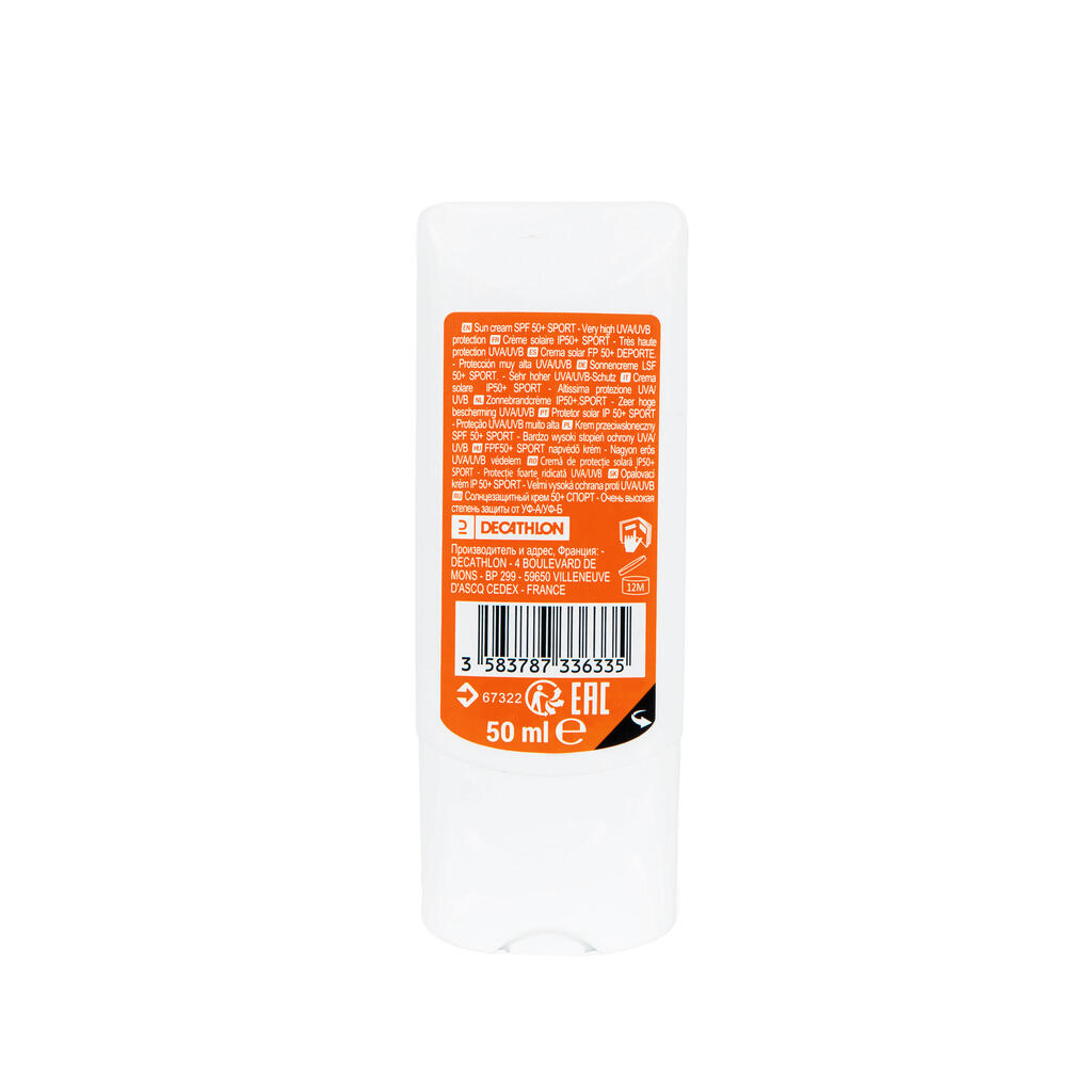 50 ml SPF 50+ Sports Sun Protection Cream