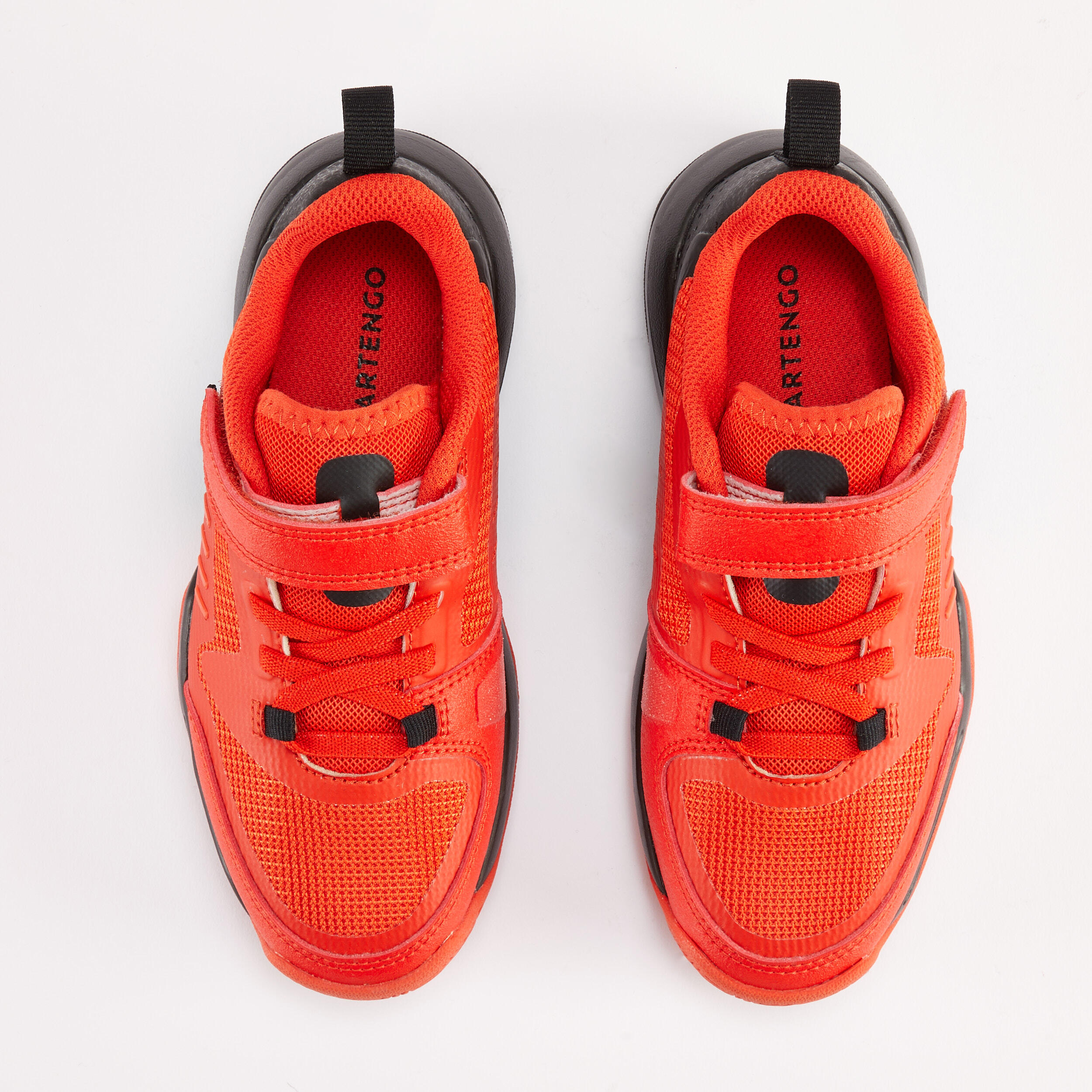 Kids' Rip-Tab Tennis Shoes TS500 Fast KD - Lava 9/11