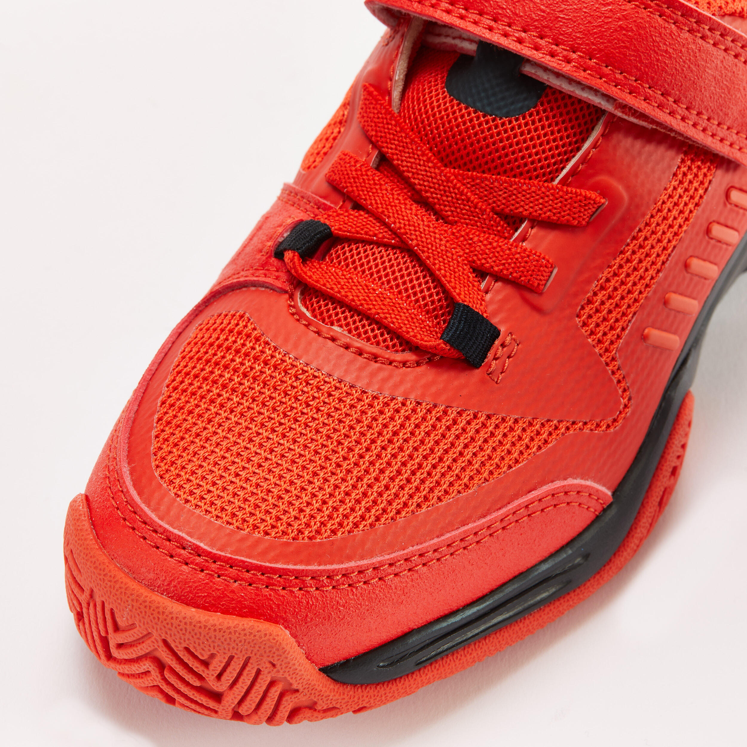 Kids' Rip-Tab Tennis Shoes TS500 Fast KD - Lava 8/11