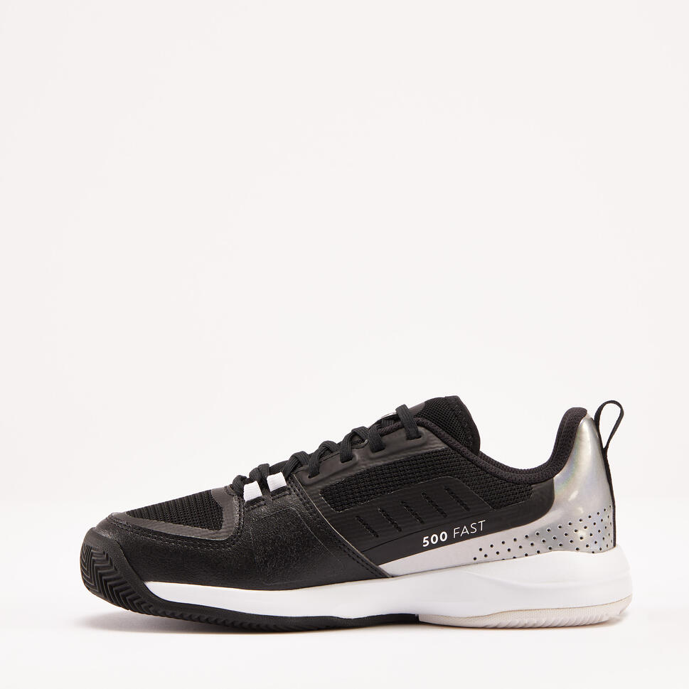 Buty do tenisa dla dzieci Artengo Fast Clay sznurowane na kort ziemny