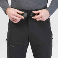 MEN'S WARM WATER-REPELLENT SNOW HIKING TROUSERS - SH500 MOUNTAIN 