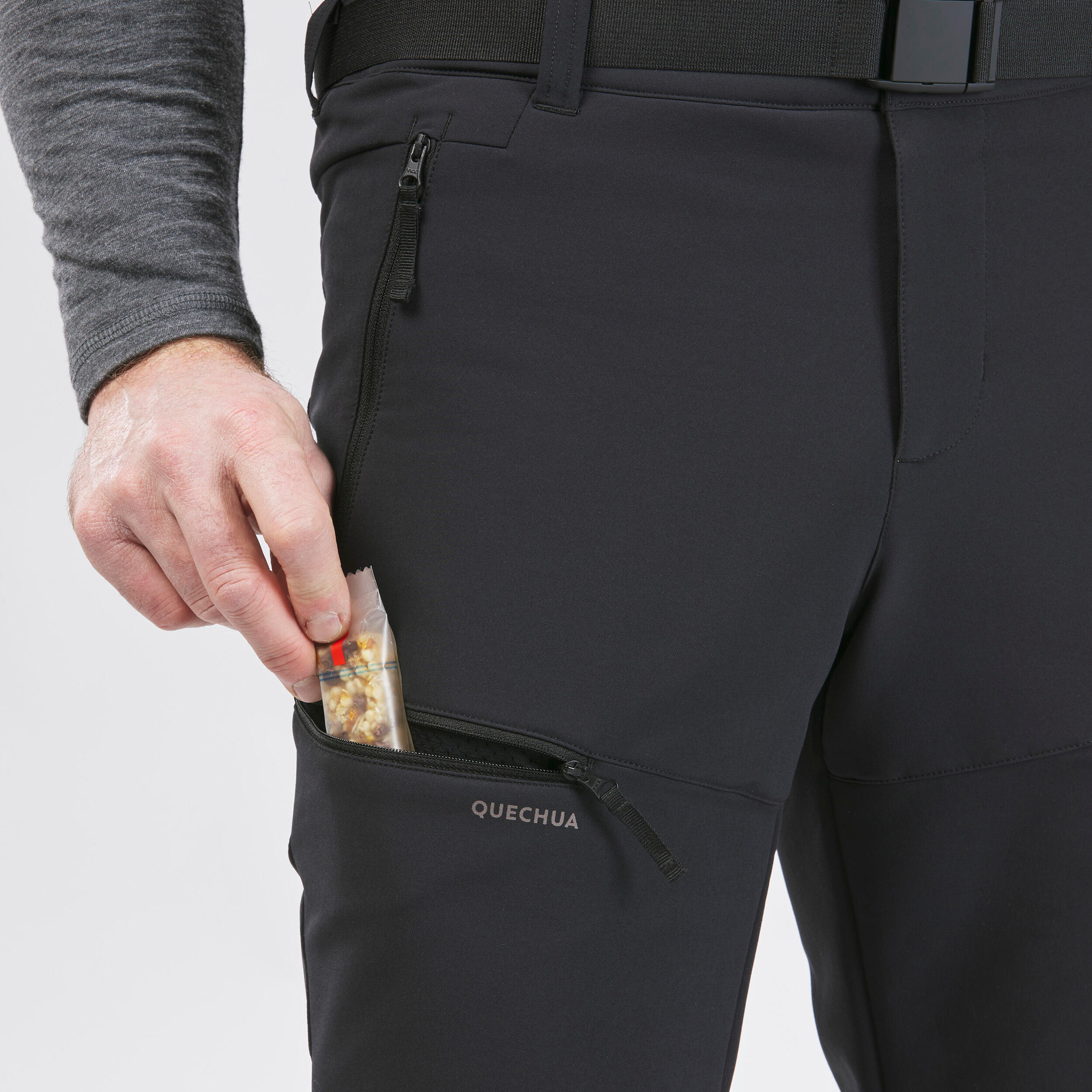Pantalon De Randonnée Quechua Taille 40 Pour Homme – Noir – Neuf Sans étiquettes