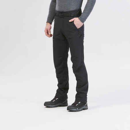 מכנסיים נמתחים חסינים למים לטיולים בשלג עבור גברים דגם SH500 X-WARM