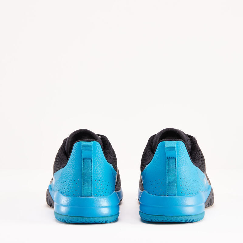 Çocuk Bağcıklı Tenis Ayakkabısı - Mavi / Siyah- 35/39 Numara - TS500 Fast