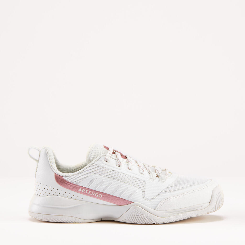 CHAUSSURES TENNIS ENFANT - TS500 FAST JR LACE SHINE