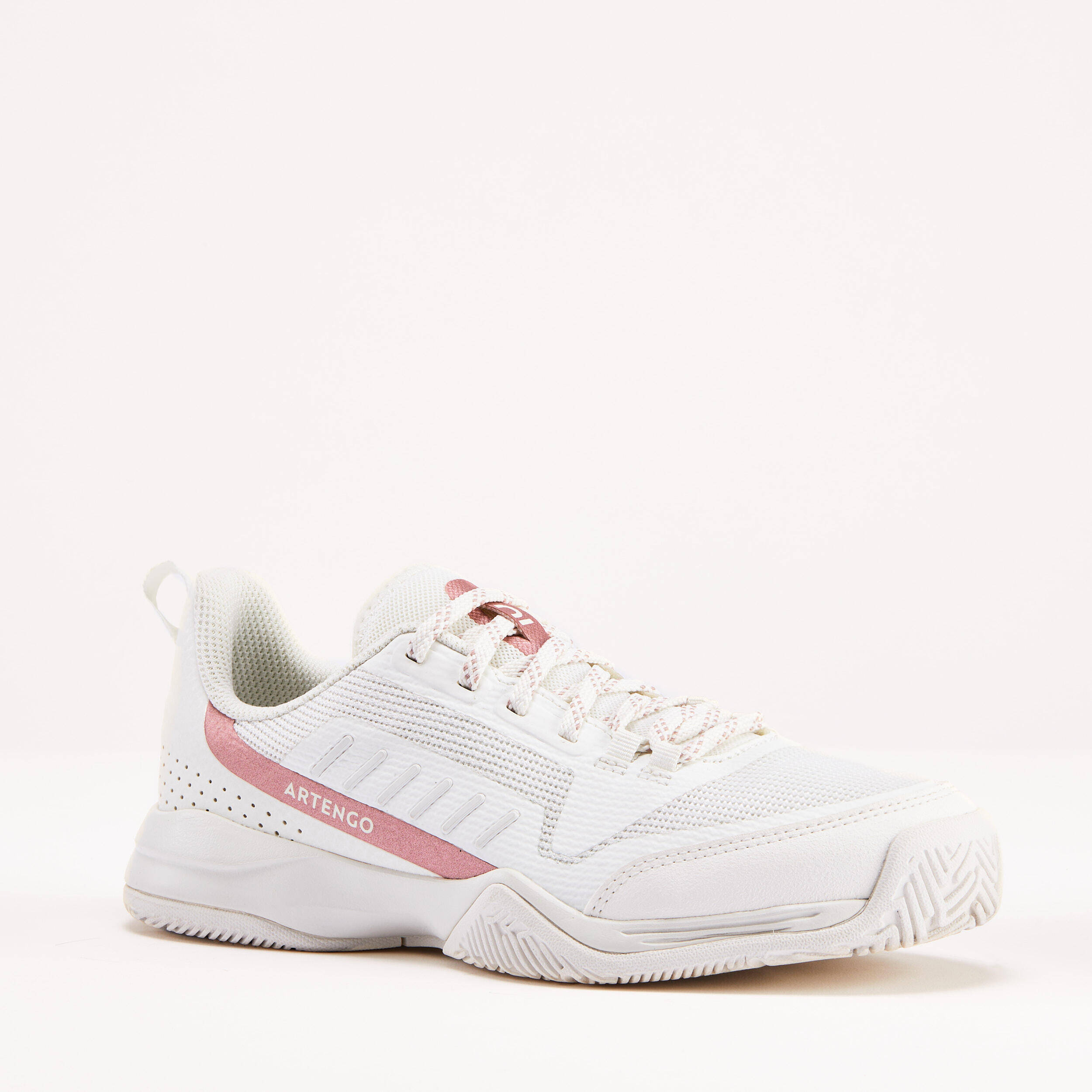 Kids' Tennis Shoes with Laces TS500 Fast - Shine -  3