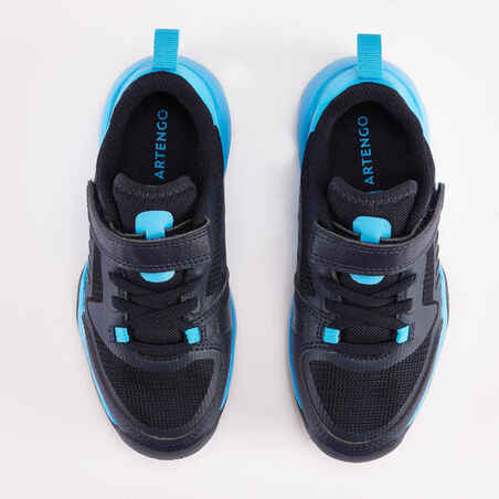 حذاء تنس TS500 Fast برباط للأطفال - أزرق غامق