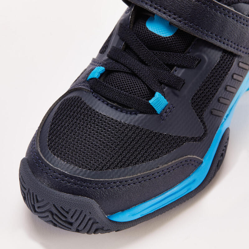 Dětské tenisové boty na suchý zip TS 500 Nightsky