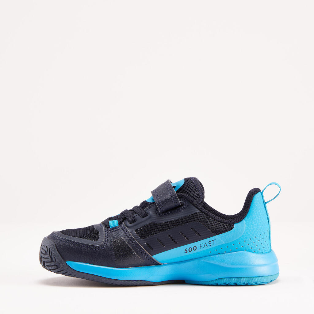 Kids' Rip-Tab Tennis Shoes TS500 Fast KD - Lava