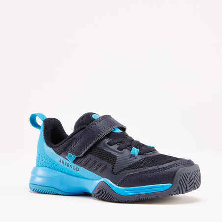 Kids' Tennis Shoes with Rip-Tab TS500 Fast - Nightsky