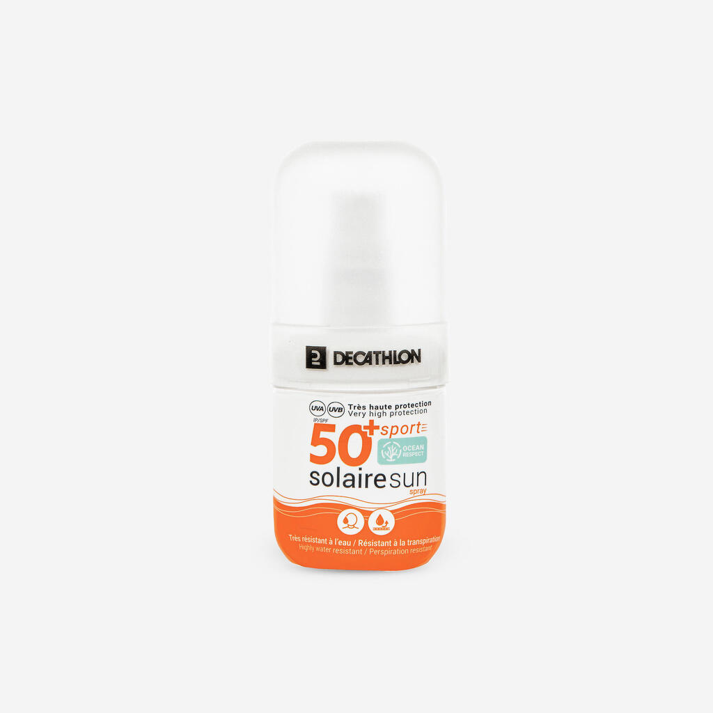 Izsmidzināms aizsarglīdzeklis pret sauli SPF 50+ Sports, 50 ml 