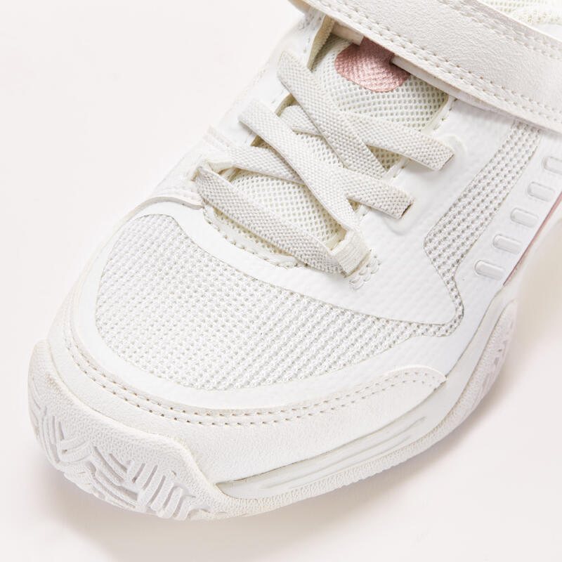 TENNISSCHOENEN VOOR KINDEREN TS500 FAST KD KLITTENBAND SHINE