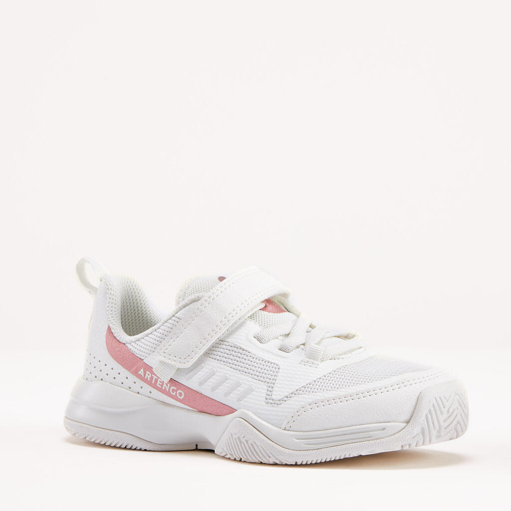 Kids' Rip-Tab Tennis Shoes TS500 Fast KD - Lava