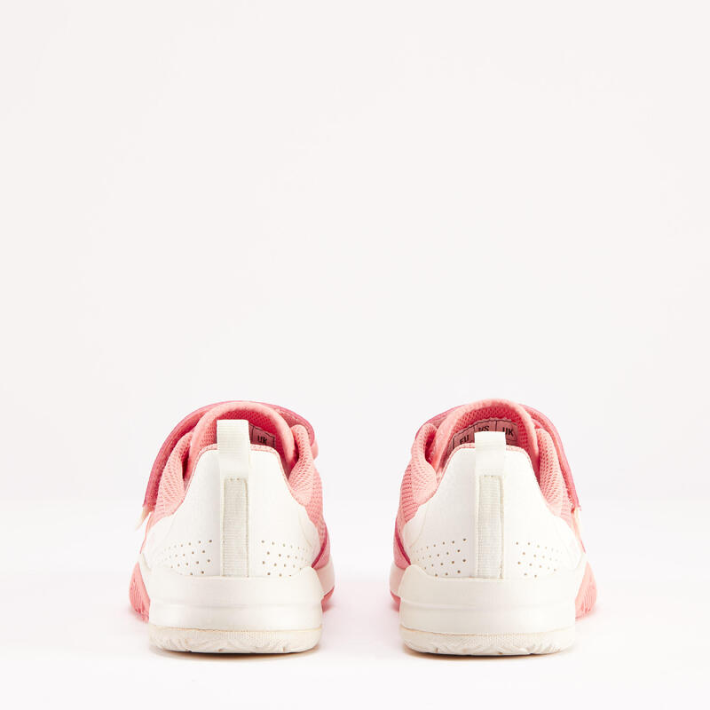 CHAUSSURES TENNIS ENFANT - TS500 FAST KD SCRATCH PINKFIRE